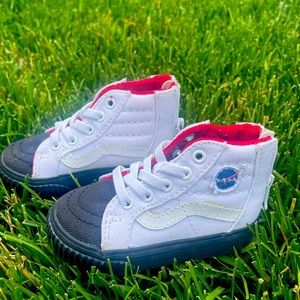 Toddler NASA High Top Vans